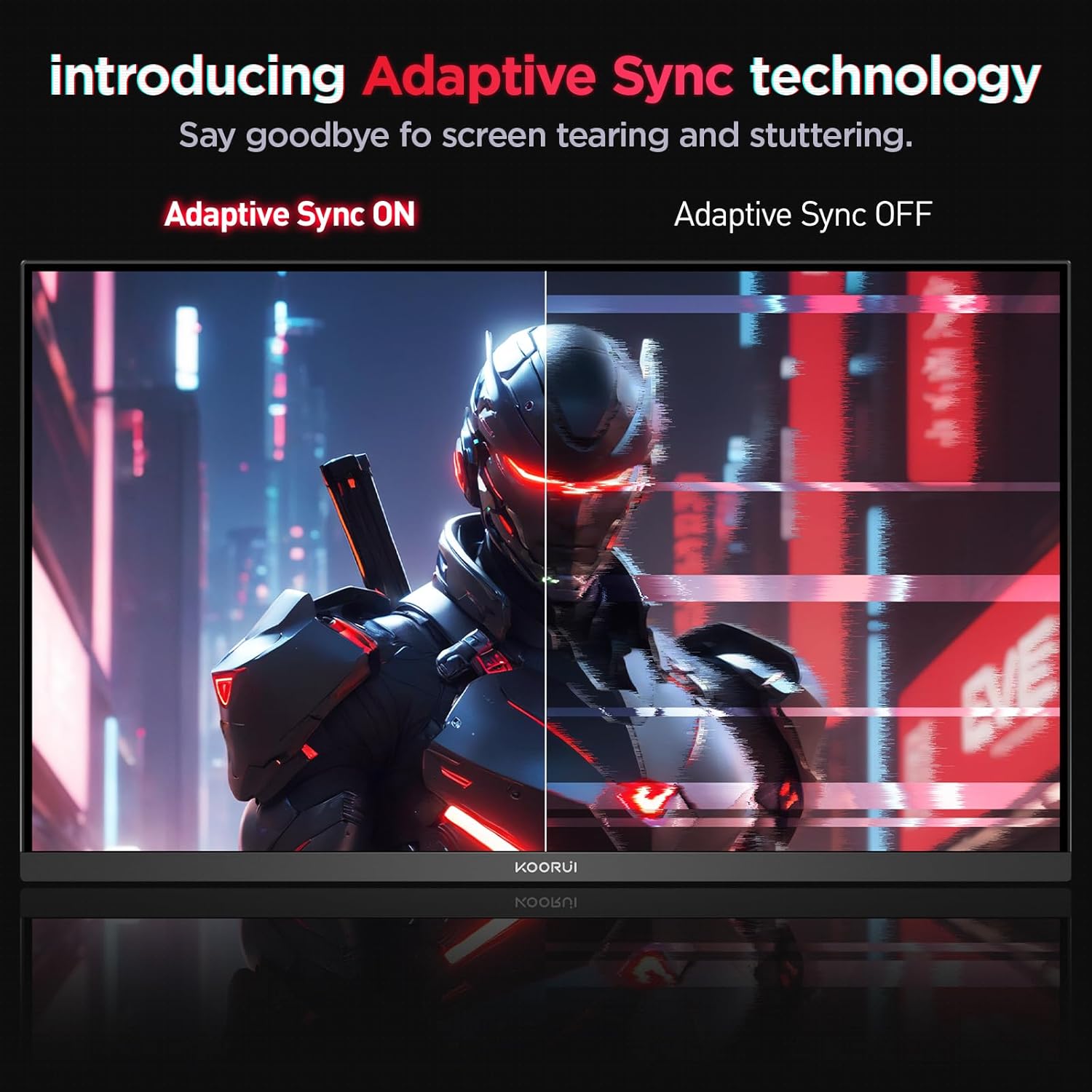 KOORUI G2722P 27-inch IPS QHD 200Hz Gaming Monitor