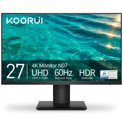 KOORUI N07 27-inch IPS 4K UHD 60Hz Business Monitor