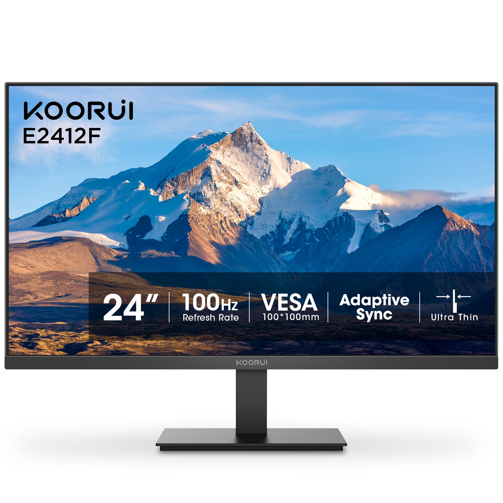 KOORUI E2412F 24-inch VA FHD 100Hz Business Monitor
