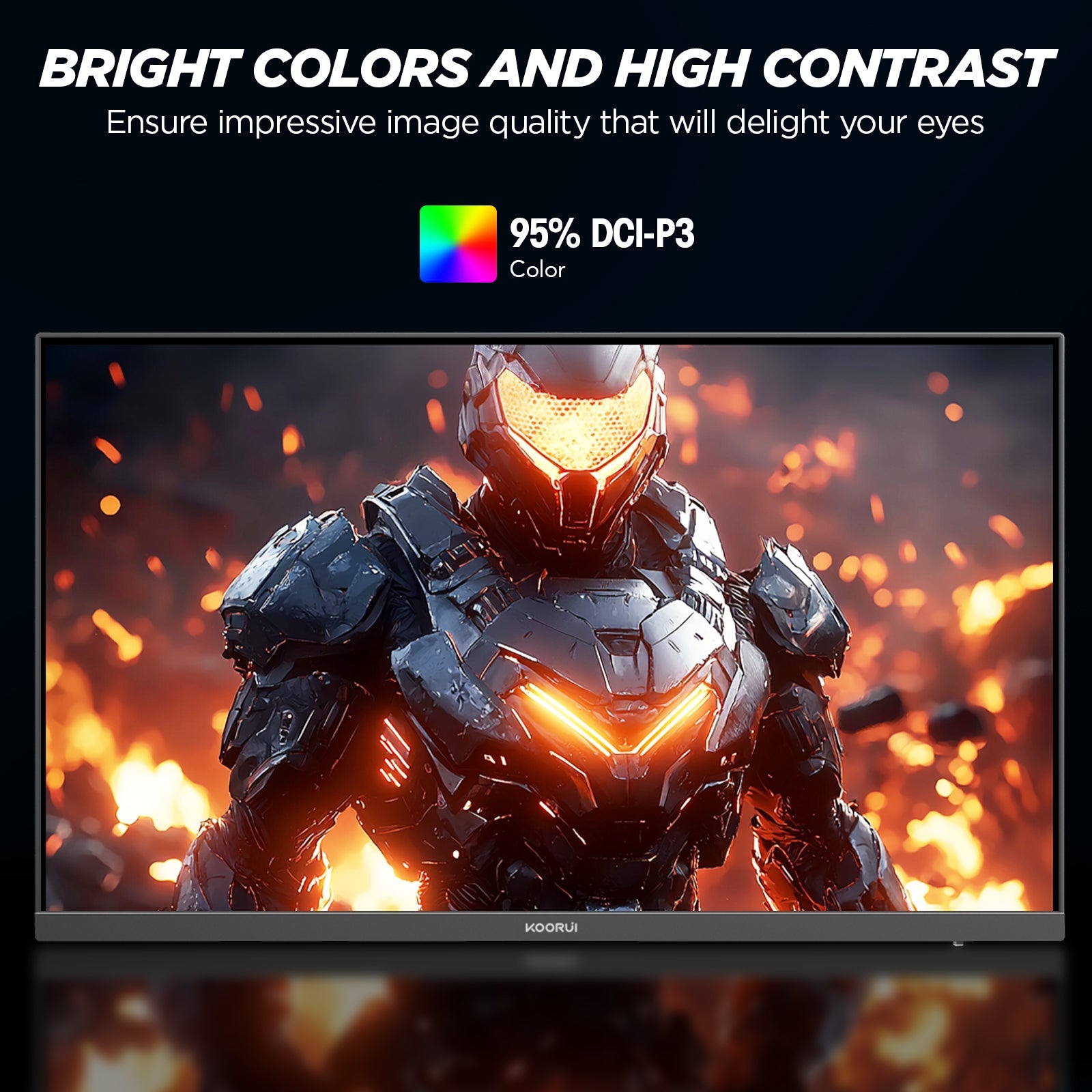 KOORUI G2511E 25-inch IPS FHD 320Hz Gaming Monitor