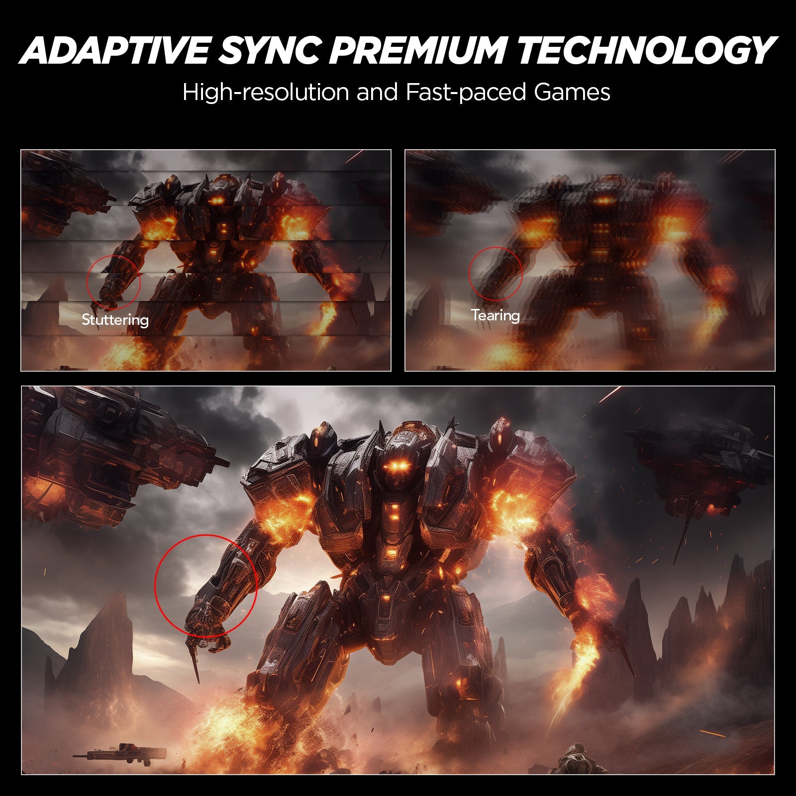 KOORUI G2511E 25-inch IPS FHD 320Hz Gaming Monitor