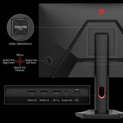 KOORUI S2721PM 27-inch IPS/MINI LED QHD 200Hz Gaming Monitor