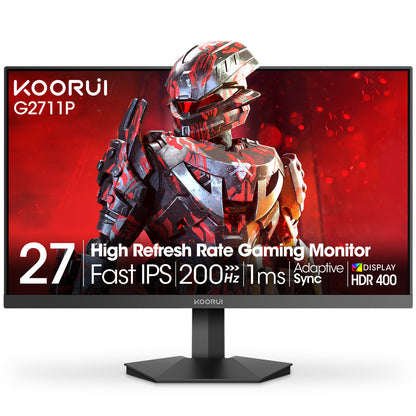 KOORUI G2711P 27-inch IPS FHD 200Hz Gaming Monitor